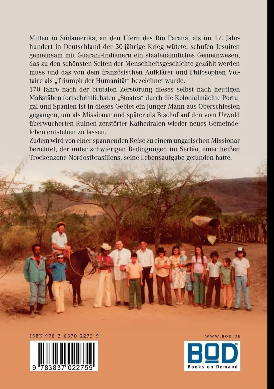 Rückseite: 9783837022759 | Der gute Stern am Rio Paraná | Franz Ploch | Taschenbuch | 184 S.