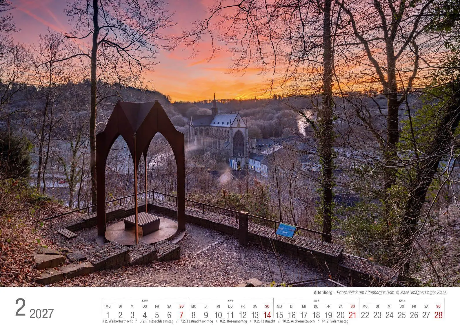 Bild: 9783965352759 | Altenberg 2027 Bildkalender A3 Spiralbindung | Holger Klaes | Kalender