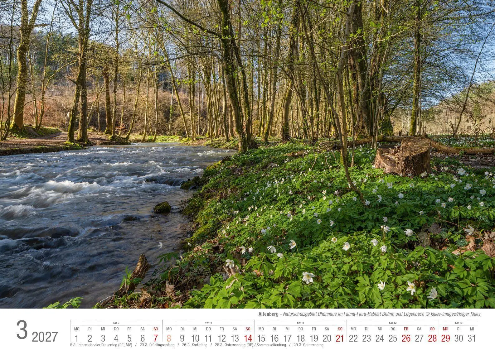 Bild: 9783965352759 | Altenberg 2027 Bildkalender A3 Spiralbindung | Holger Klaes | Kalender