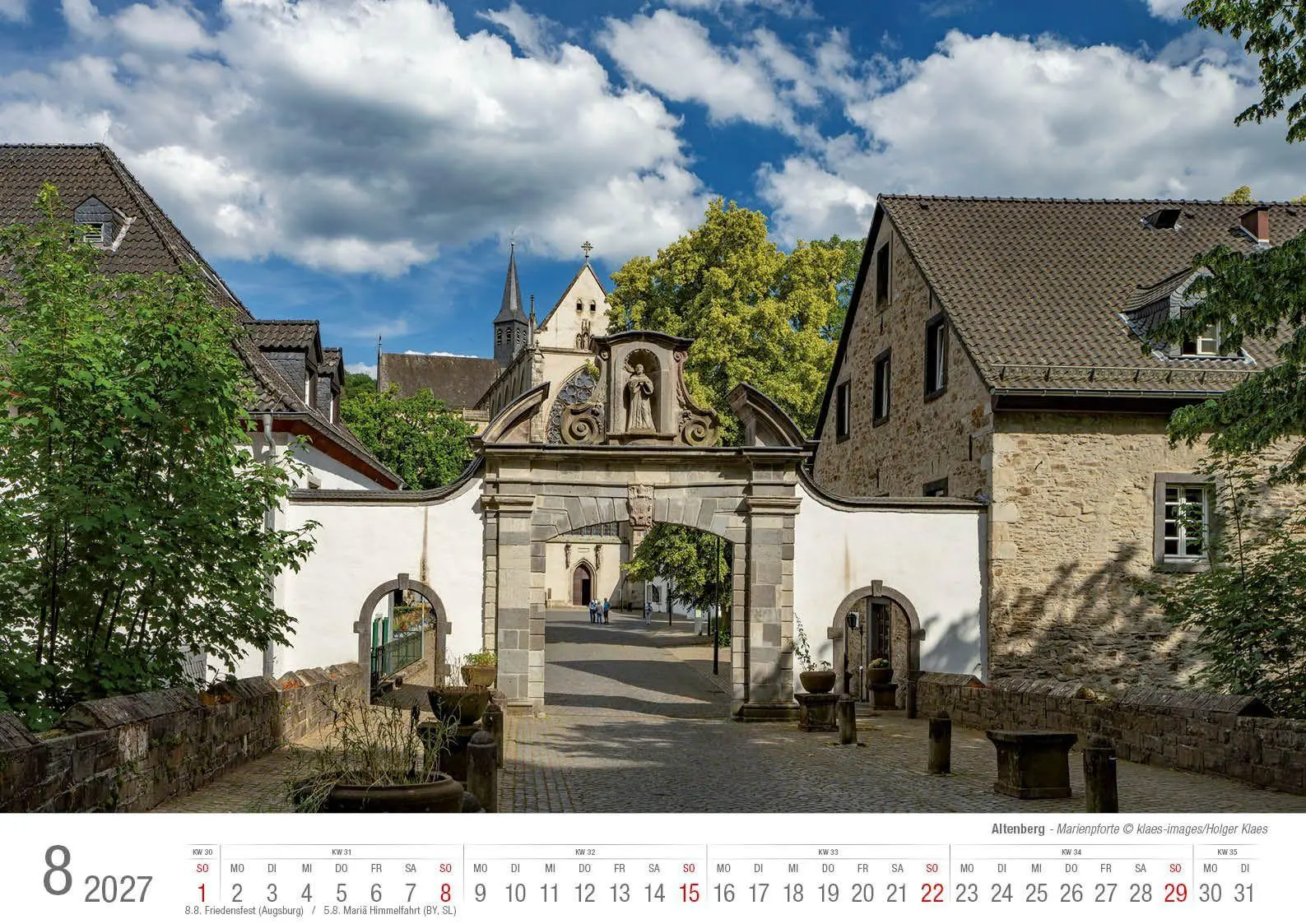 Bild: 9783965352759 | Altenberg 2027 Bildkalender A3 Spiralbindung | Holger Klaes | Kalender