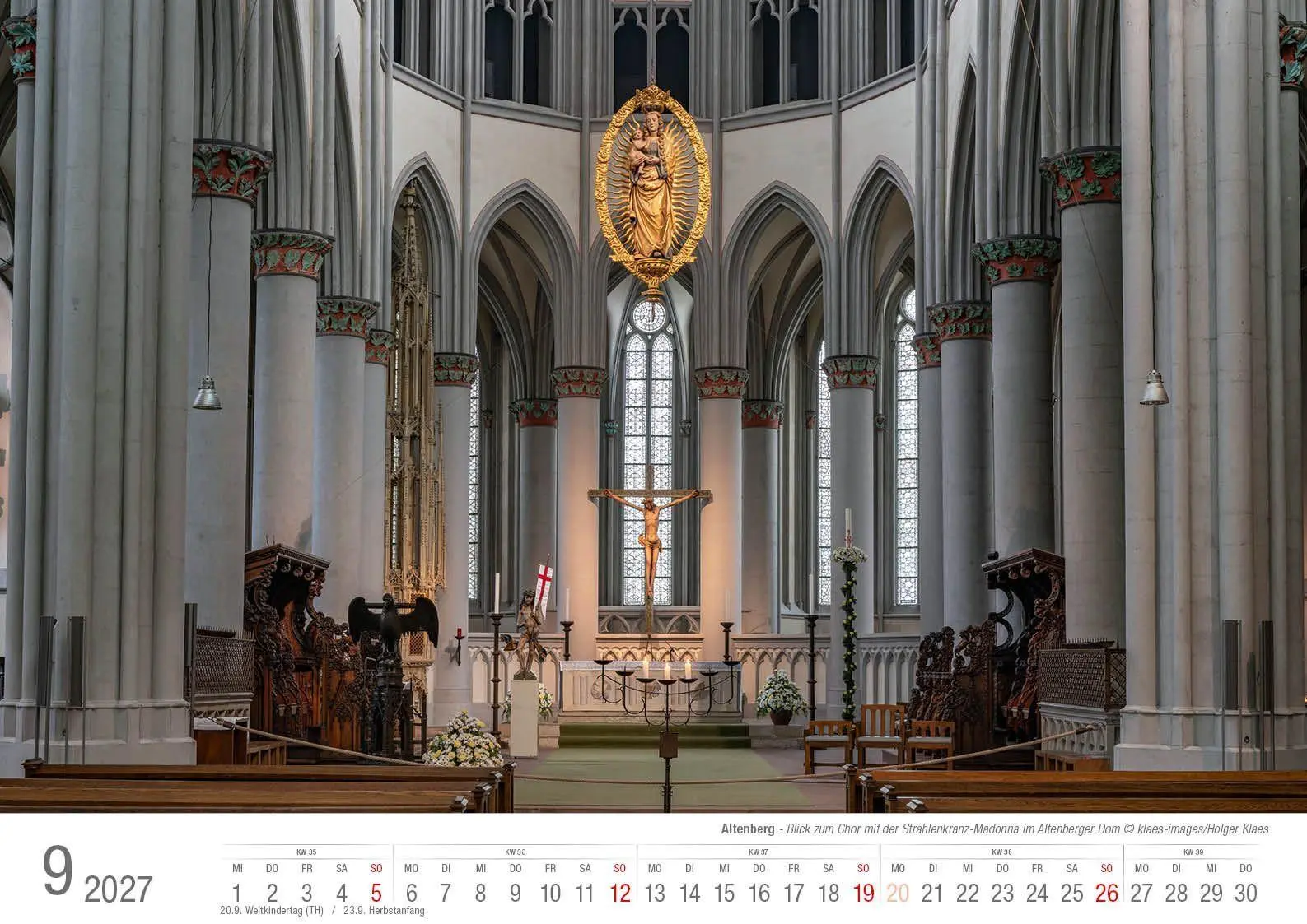 Bild: 9783965352759 | Altenberg 2027 Bildkalender A3 Spiralbindung | Holger Klaes | Kalender