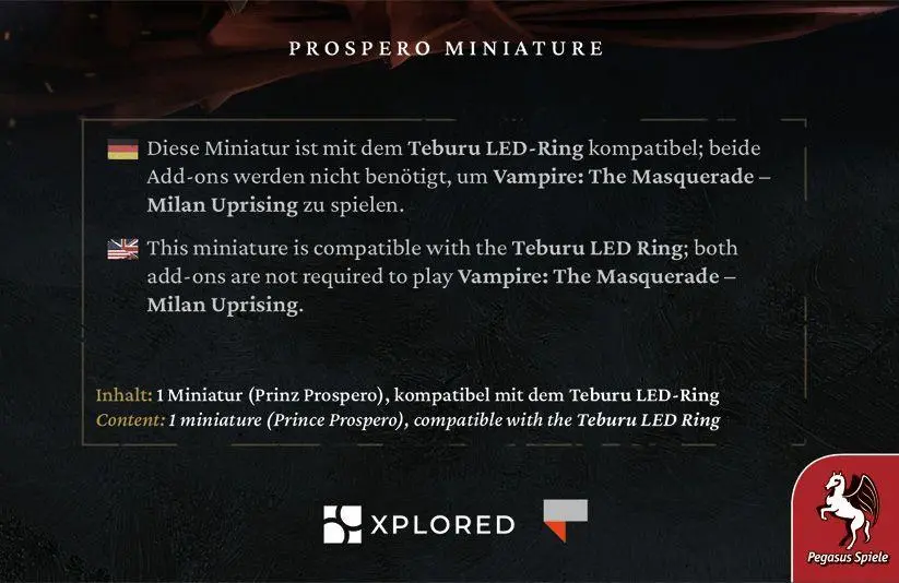 Bild: 4250231742859 | Teburu: Milan Uprising (Vampire: The Masquerade) - Prospero, Prince...