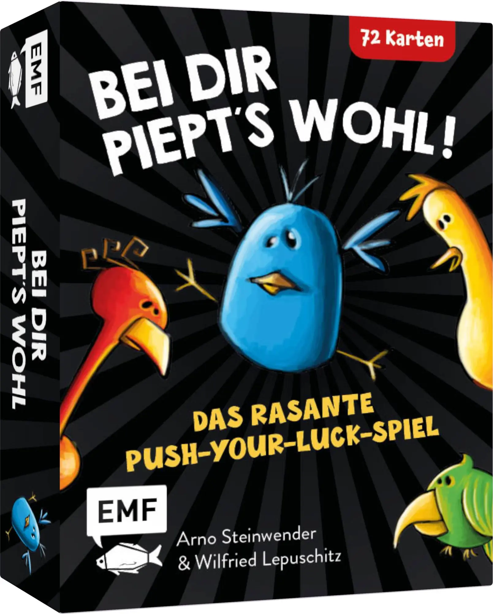 Cover: 4260478342859 | Kartenspiel: Bei dir piept's wohl! | Arno Steinwender (u. a.) | Spiel