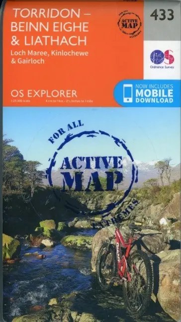 Cover: 9780319472859 | Torridon - Beinn Eighe and Liathach | Ordnance Survey | (Land-)Karte