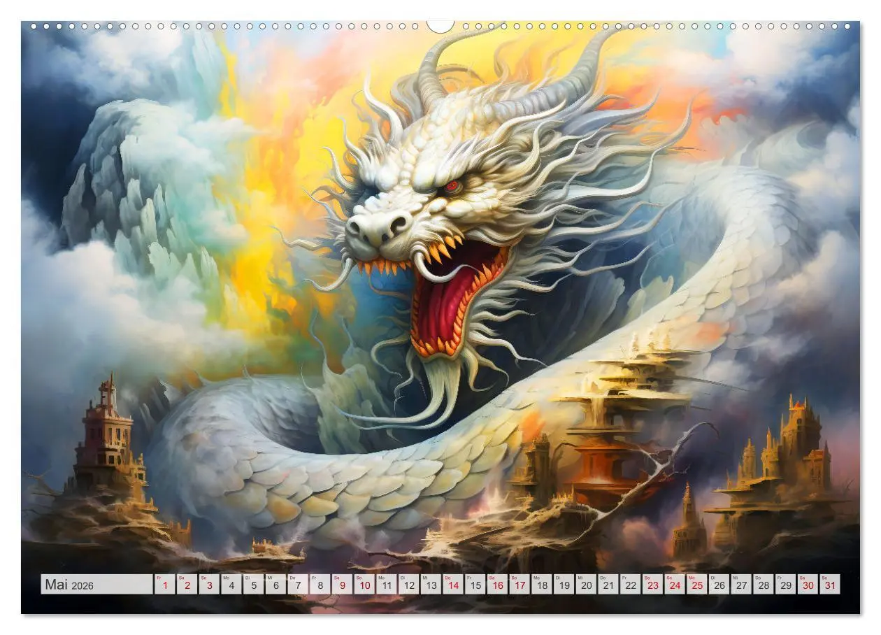 Bild: 9783457472859 | Jahr des Drachen - Im Stil des chinesischen Tierkreiszeichens...