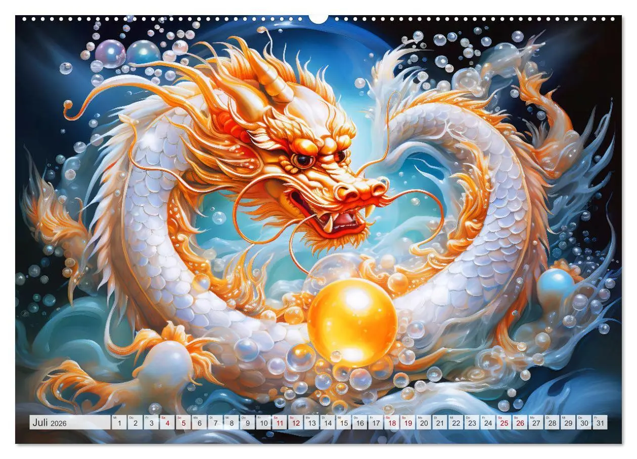 Bild: 9783457472859 | Jahr des Drachen - Im Stil des chinesischen Tierkreiszeichens...