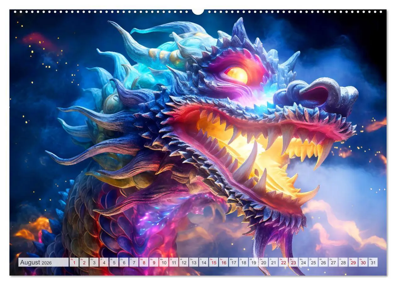 Bild: 9783457472859 | Jahr des Drachen - Im Stil des chinesischen Tierkreiszeichens...