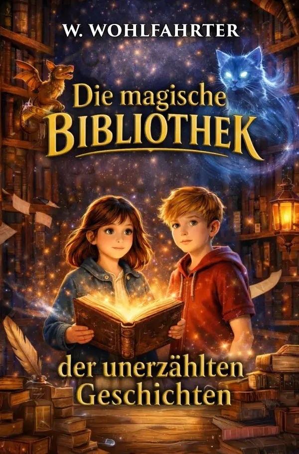 Cover: 9783565212859 | Die magische Bibliothek der unerzählten Geschichten | DE | Wohlfahrter