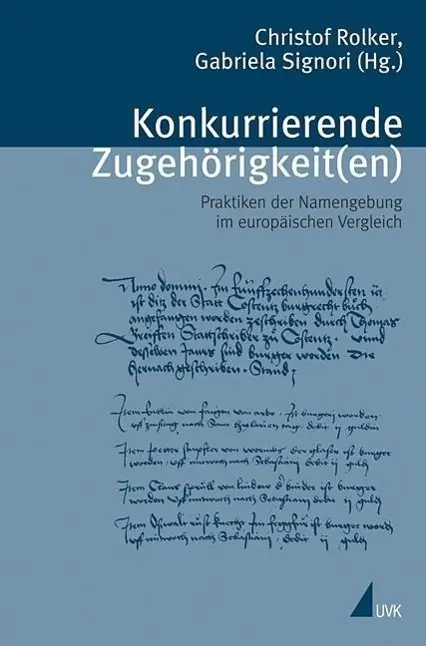 Cover: 9783867642859 | Konkurrierende Zugehörigkeit(en) | Christof Rolker | Taschenbuch