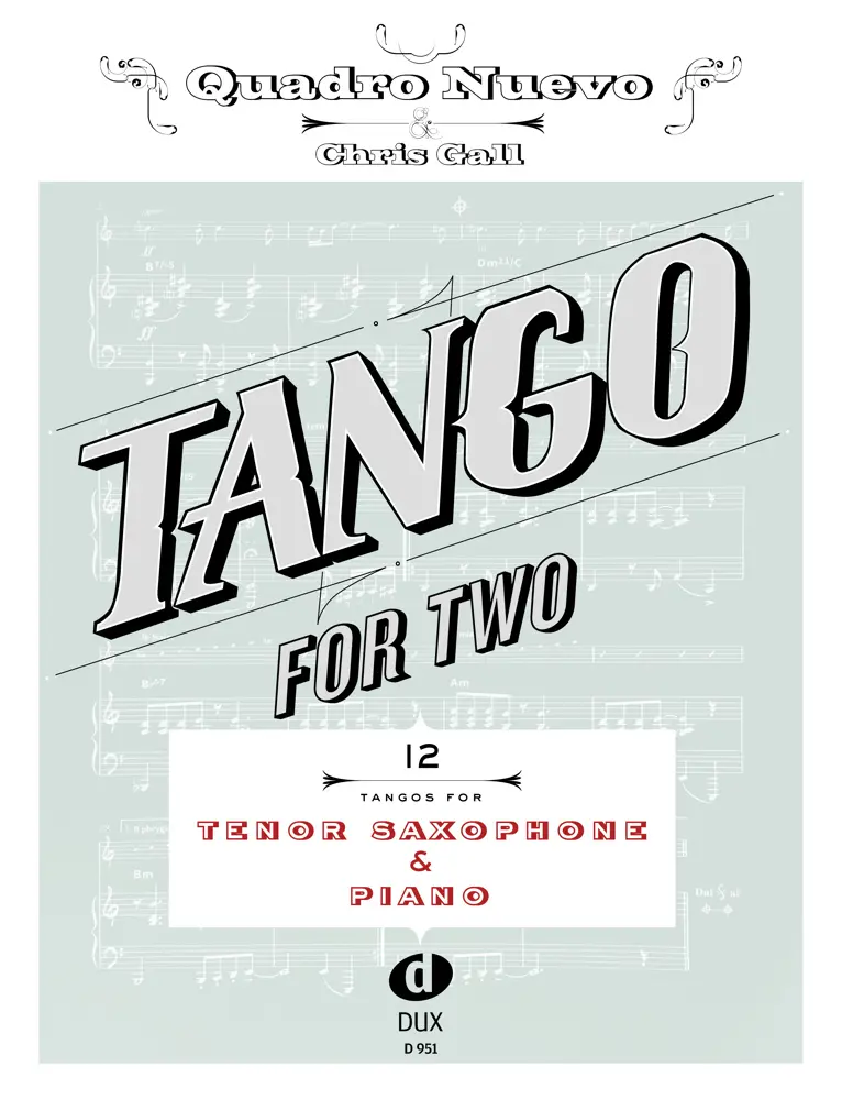 Cover: 9783868492859 | Tango For Two | 12 Tangos For Tenor Saxophone &amp; Piano | Nuevo (u. a.)