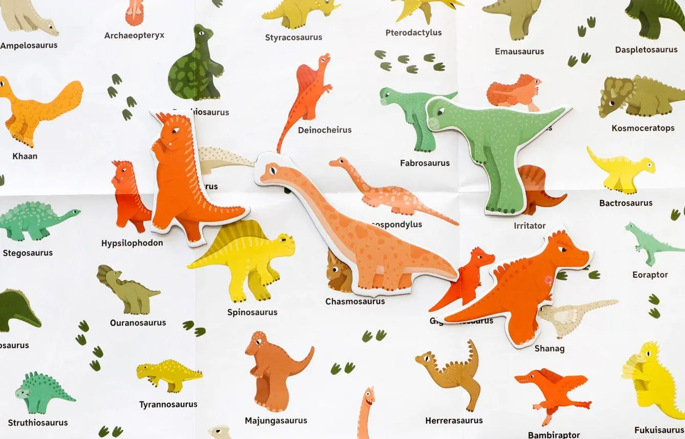 Bild: 9783962442859 | 49 Dinos und 1 Asteroid | Ein Dinoknäuel-Puzzle | Caroline Selmes
