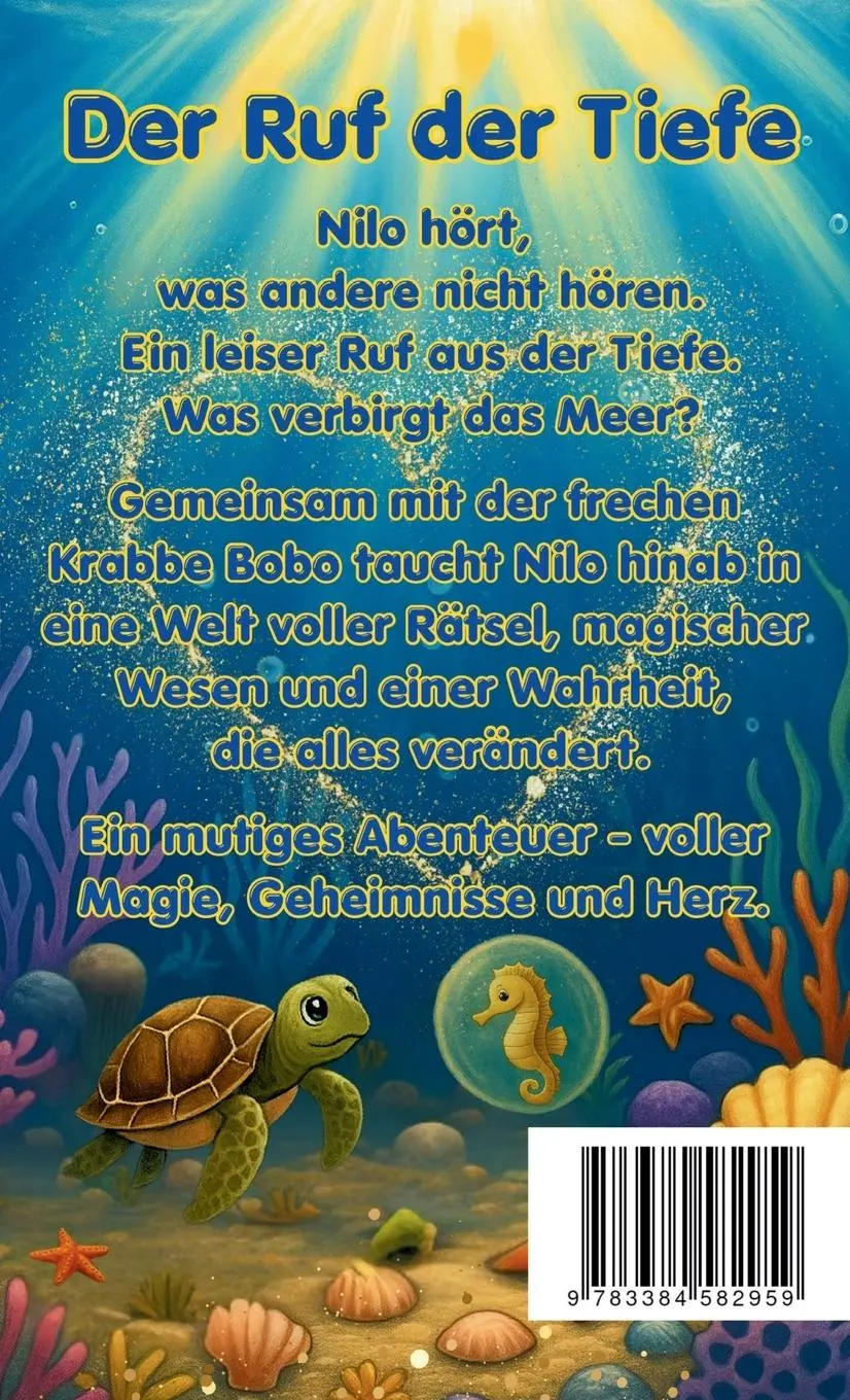 Rückseite: 9783384582959 | Nilo und der Ruf der Tiefe | Mara Linde | Buch | 108 S. | Deutsch