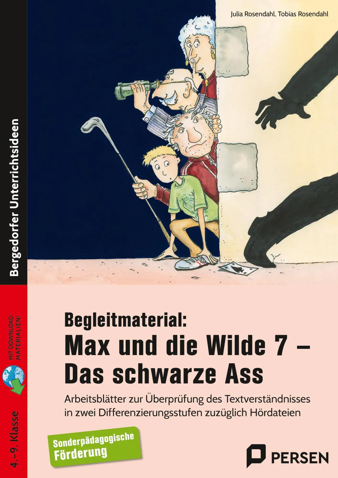 Cover: 9783403212959 | Begleitmat.: Max und die wilde 7- Das schwarze Ass | Rosendahl (u. a.)