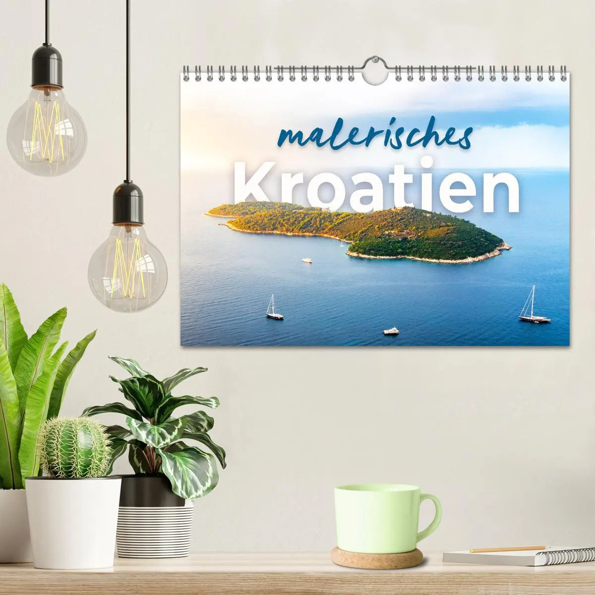 Bild: 9783457912959 | Malerisches Kroatien (Wandkalender 2026 DIN A4 quer), CALVENDO...