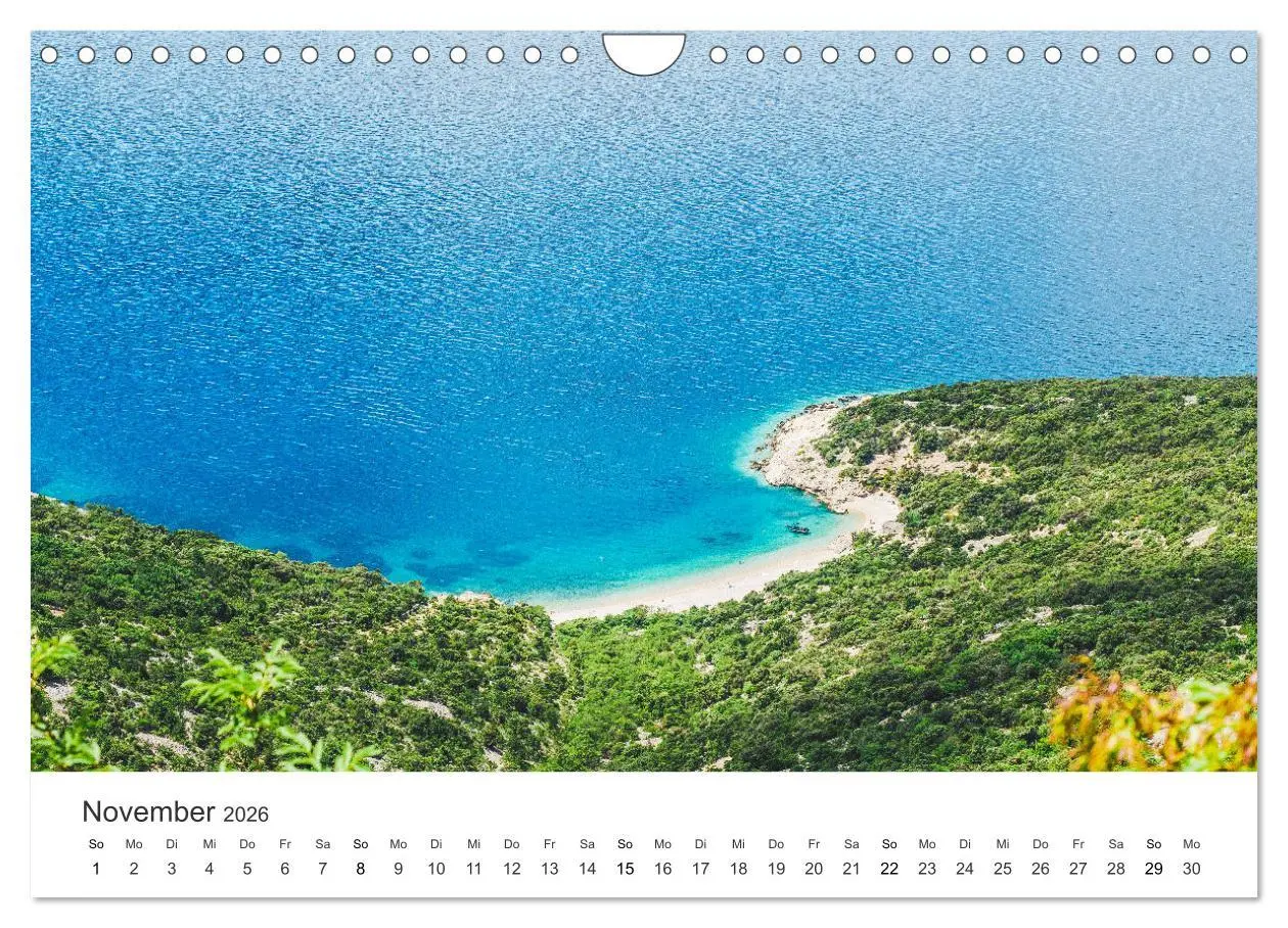 Bild: 9783457912959 | Malerisches Kroatien (Wandkalender 2026 DIN A4 quer), CALVENDO...