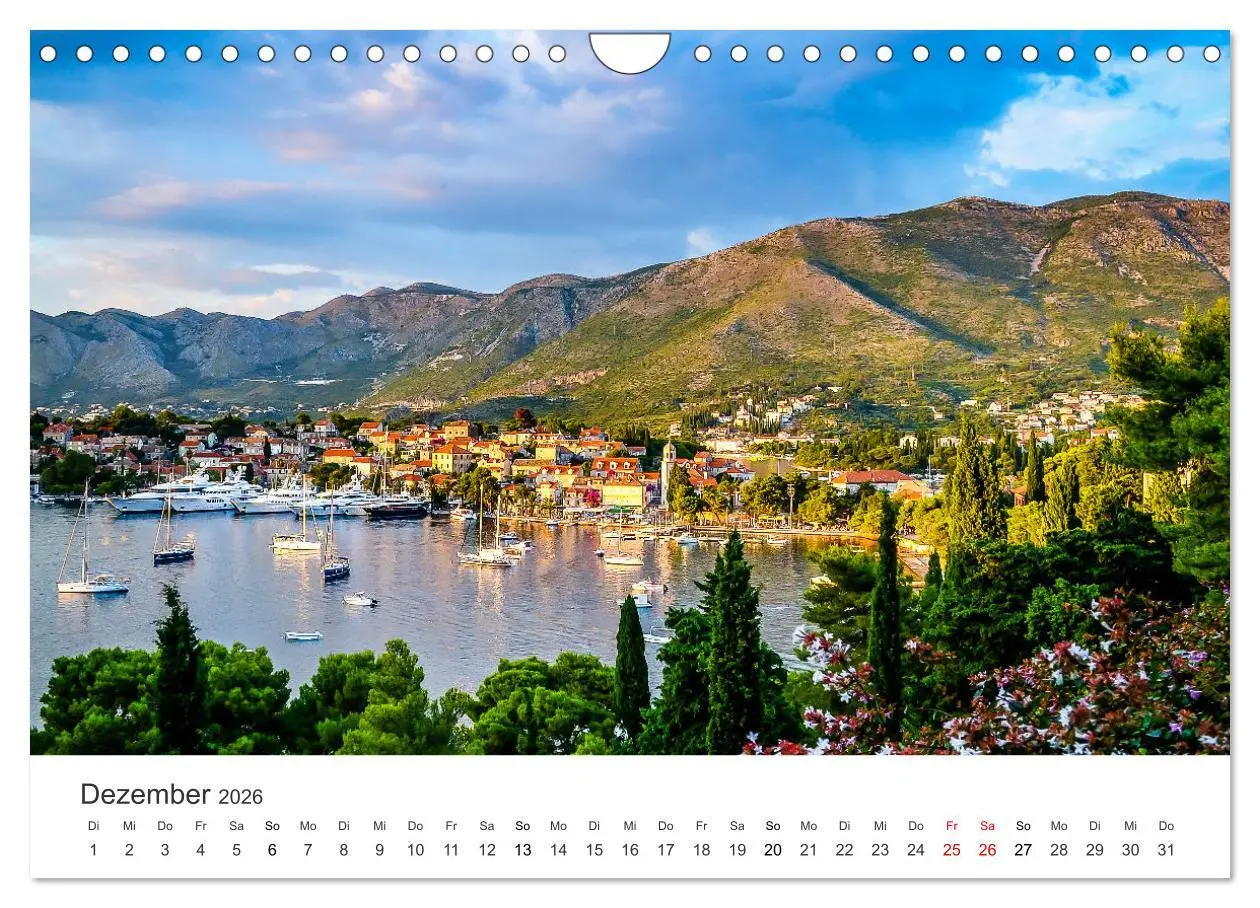 Bild: 9783457912959 | Malerisches Kroatien (Wandkalender 2026 DIN A4 quer), CALVENDO...