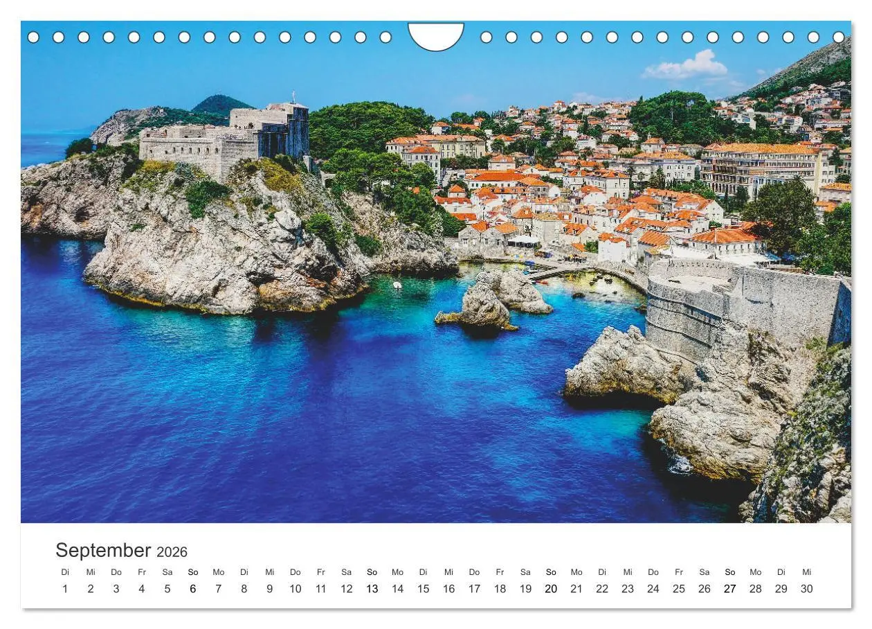 Bild: 9783457912959 | Malerisches Kroatien (Wandkalender 2026 DIN A4 quer), CALVENDO...