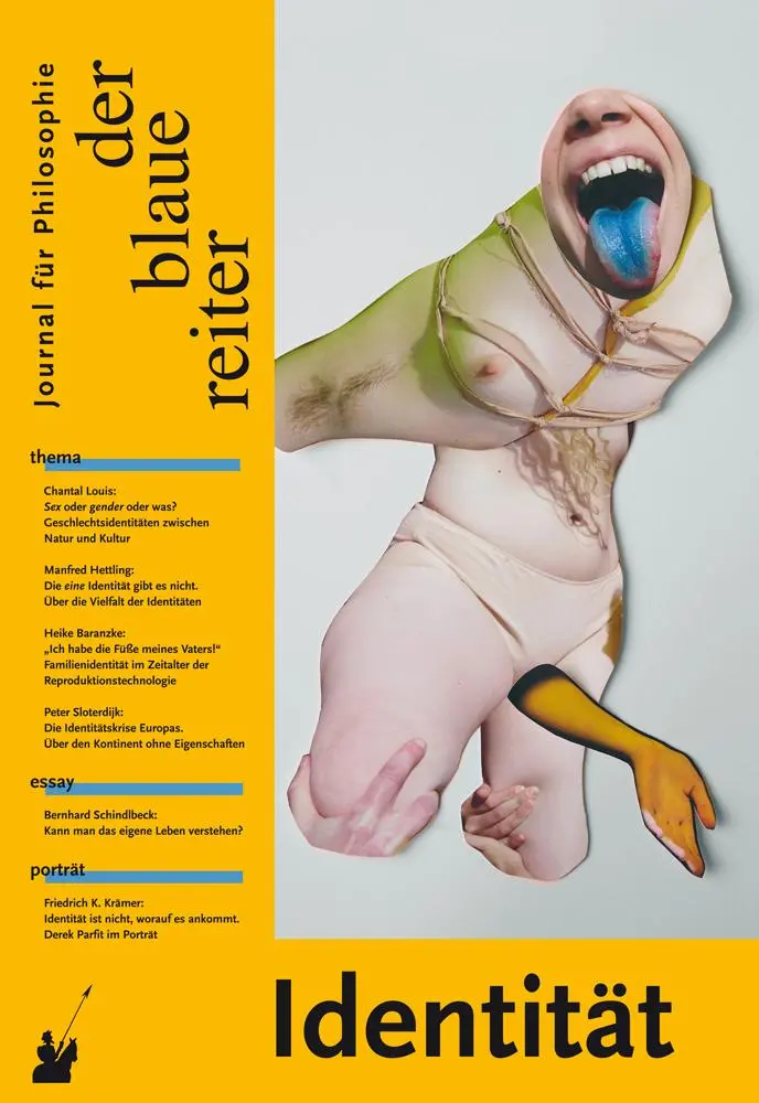 Cover: 9783933722959 | Der Blaue Reiter. Journal für Philosophie / Identität | Taschenbuch