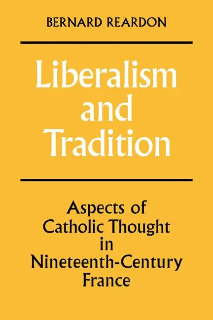 Cover: 9780521143059 | Liberalism and Tradition | Bernard Reardon (u. a.) | Taschenbuch