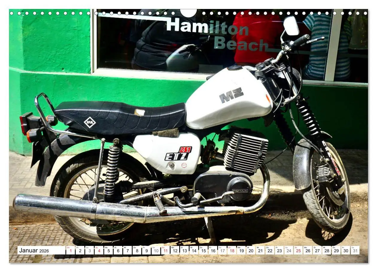 Bild: 9783457733059 | MZ ETZ 251 - Letztes Motorrad der DDR (Wandkalender 2026 DIN A3...