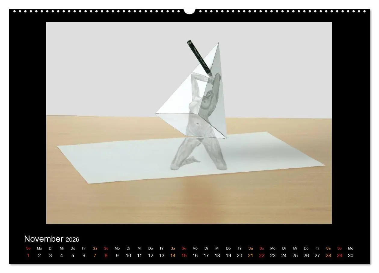 Bild: 9783516133059 | optische Täuschungen 2026 (hochwertiger Premium Wandkalender 2026...