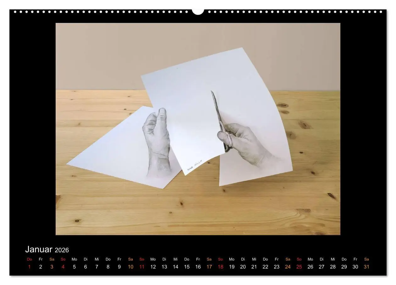 Bild: 9783516133059 | optische Täuschungen 2026 (hochwertiger Premium Wandkalender 2026...