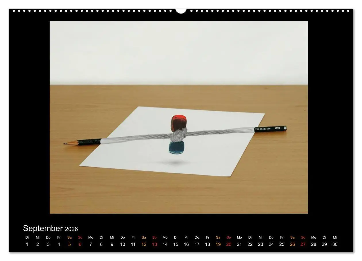 Bild: 9783516133059 | optische Täuschungen 2026 (hochwertiger Premium Wandkalender 2026...