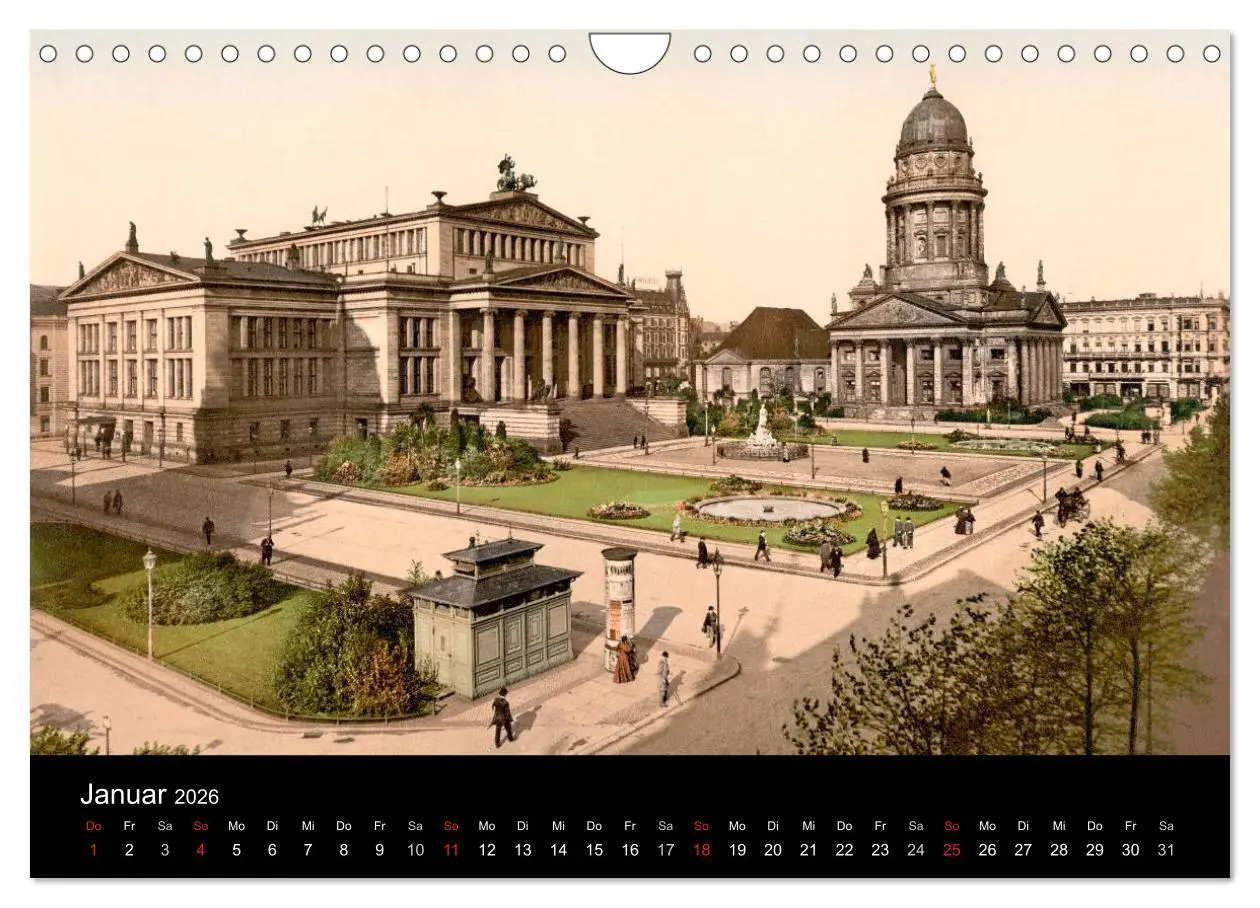 Bild: 9783516203059 | Berlin um 1900 (Wandkalender 2026 DIN A4 quer), CALVENDO...