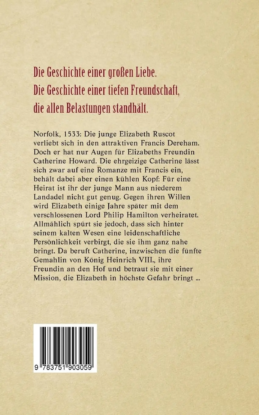 Rückseite: 9783751903059 | Die Liebesbotin der Königin | Historischer Roman aus der Tudorzeit