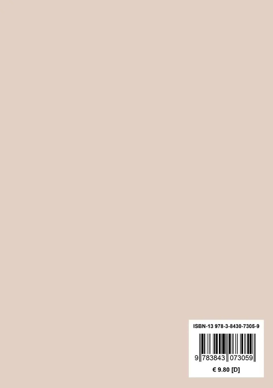 Rückseite: 9783843073059 | Der Teufelssumpf | George Sand | Taschenbuch | 84 S. | Deutsch | 2017