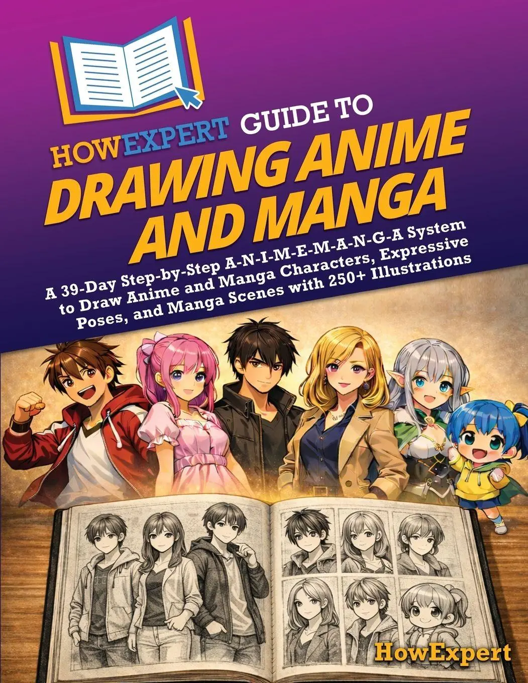 Cover: 9798895733059 | HowExpert Guide to Drawing Anime and Manga | Howexpert | Taschenbuch