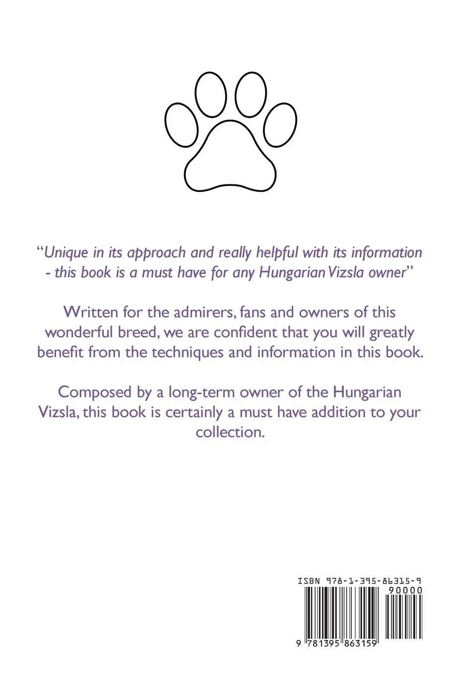 Rückseite: 9781395863159 | Hungarian Vizsla Activities Hungarian Vizsla Tricks, Games &amp;...