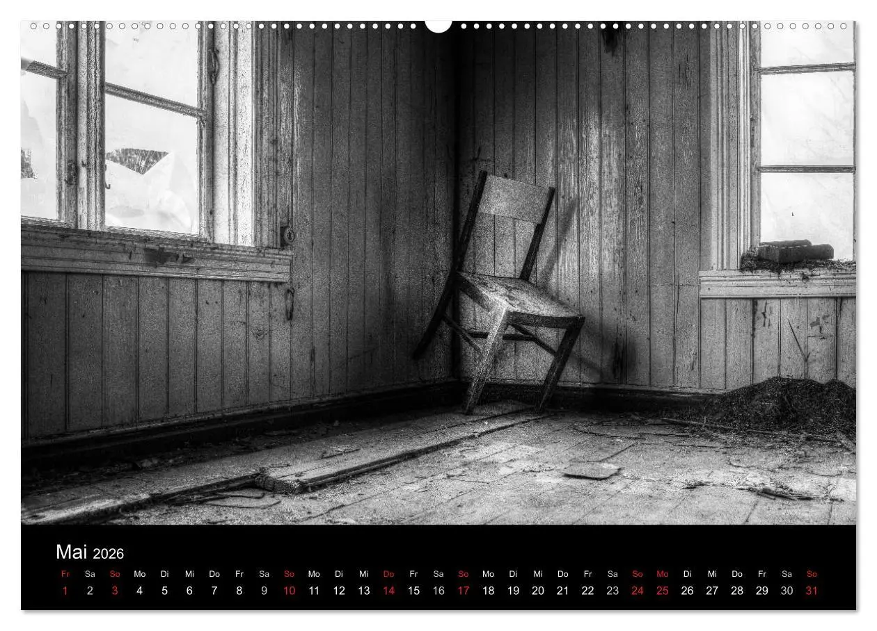 Bild: 9783516053159 | Objekte in schwarz weiss (Wandkalender 2026 DIN A2 quer), CALVENDO...