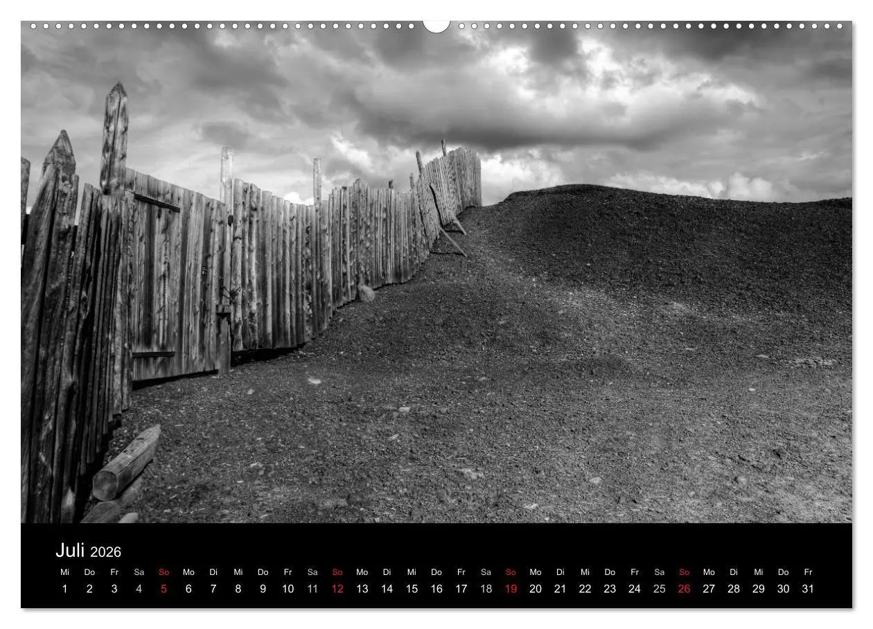 Bild: 9783516053159 | Objekte in schwarz weiss (Wandkalender 2026 DIN A2 quer), CALVENDO...