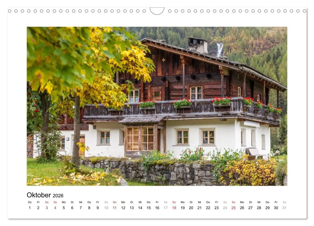 Bild: 9783516123159 | Schönes Landleben im Ahrntal (Wandkalender 2026 DIN A3 quer),...