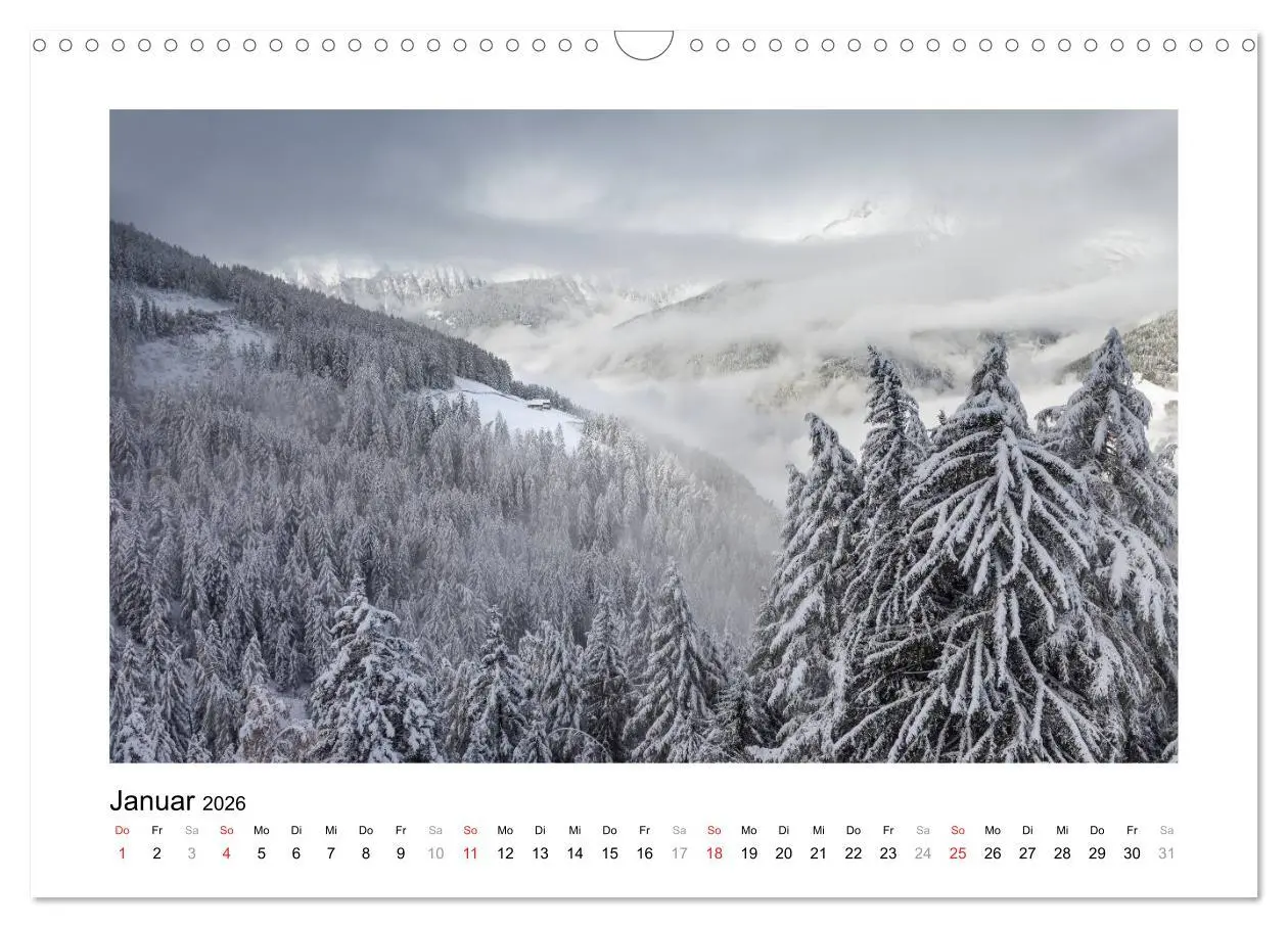 Bild: 9783516123159 | Schönes Landleben im Ahrntal (Wandkalender 2026 DIN A3 quer),...
