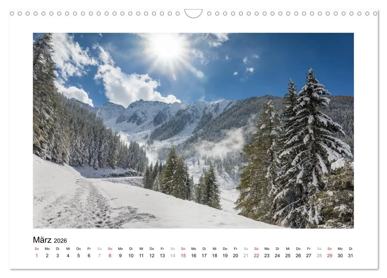 Bild: 9783516123159 | Schönes Landleben im Ahrntal (Wandkalender 2026 DIN A3 quer),...