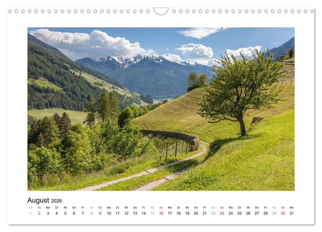 Bild: 9783516123159 | Schönes Landleben im Ahrntal (Wandkalender 2026 DIN A3 quer),...