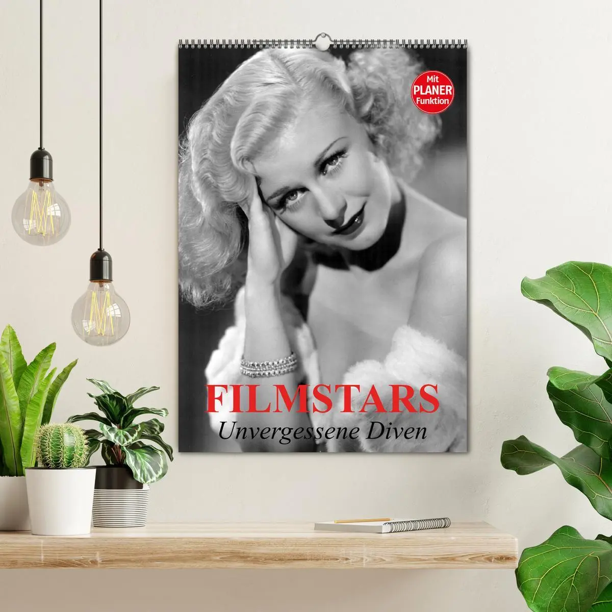 Bild: 9783516433159 | Filmstars. Unvergessene Diven (Wandkalender 2026 DIN A2 hoch),...