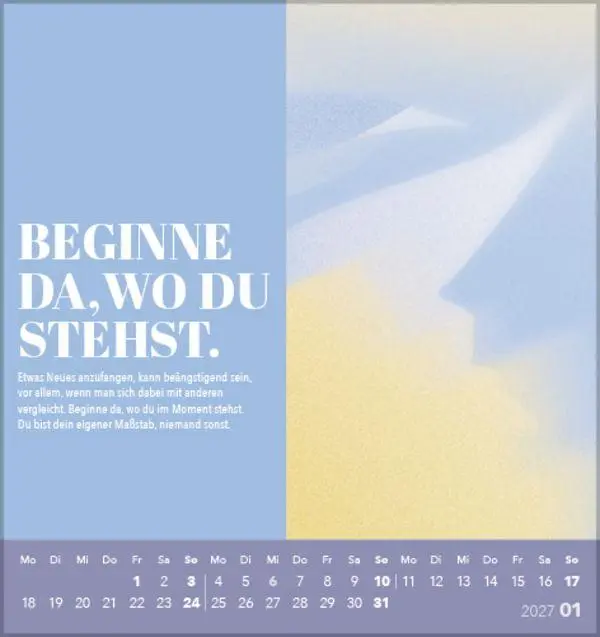 Bild: 9783819303159 | Zeit für mich 2027 | Verlag Korsch | Kalender | 13 S. | Deutsch | 2027
