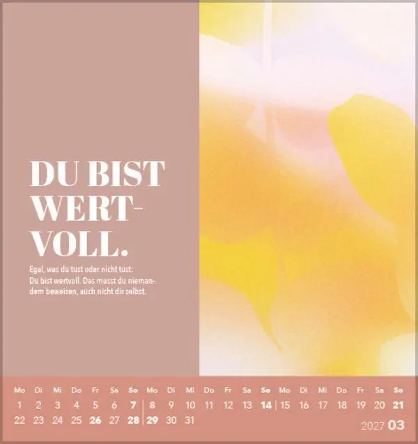 Bild: 9783819303159 | Zeit für mich 2027 | Verlag Korsch | Kalender | 13 S. | Deutsch | 2027