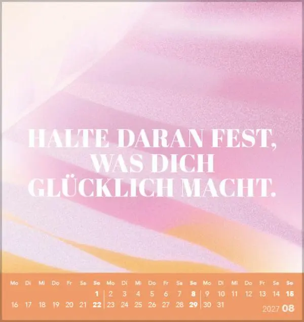 Bild: 9783819303159 | Zeit für mich 2027 | Verlag Korsch | Kalender | 13 S. | Deutsch | 2027