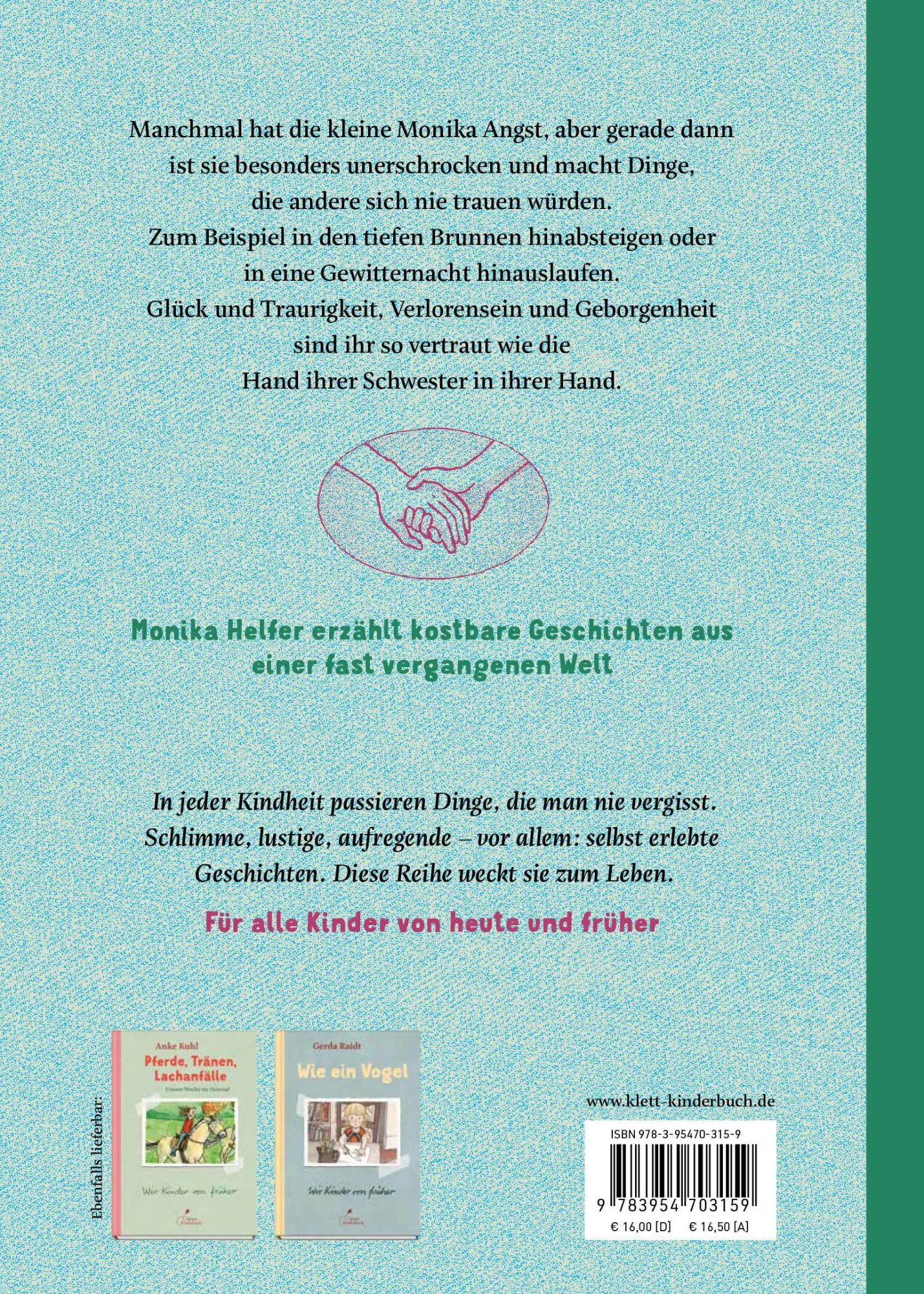 Bild: 9783954703159 | Geheimnis | Monika Helfer | Buch | Wir Kinder von früher | 80 S.