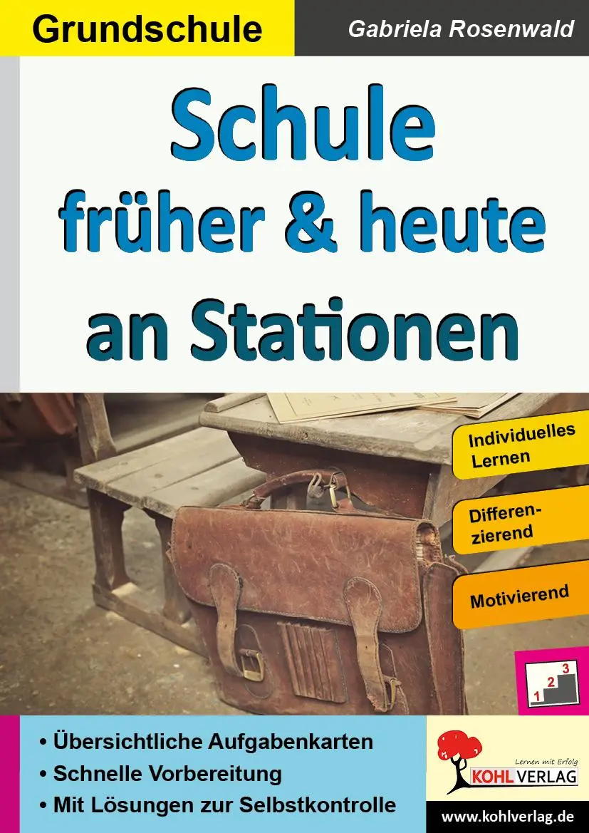 Cover: 9783960403159 | Schule früher &amp; heute an Stationen | Gabriela Rosenwald | Taschenbuch