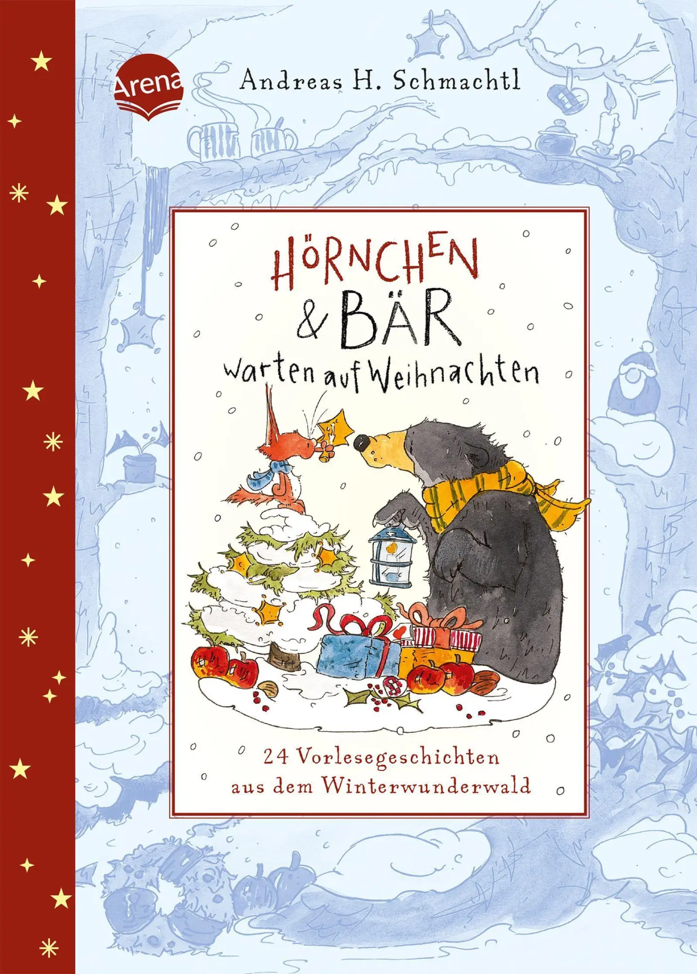 Cover: 9783401723259 | Hörnchen &amp; Bär warten auf Weihnachten. 24 Vorlesegeschichten aus...