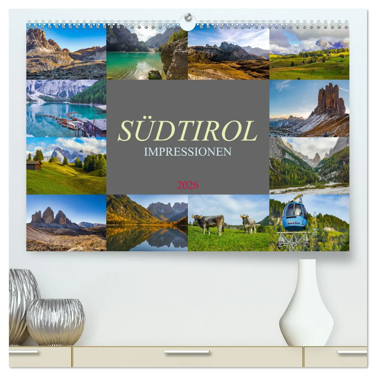 Cover: 9783457263259 | Südtirol Impressionen (hochwertiger Premium Wandkalender 2026 DIN...