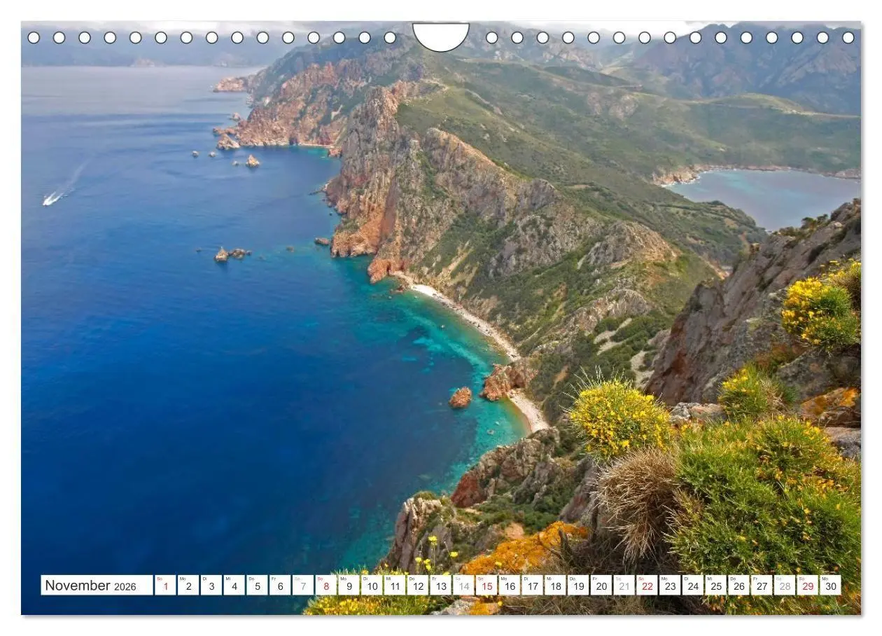 Bild: 9783516733259 | Frankreich - Korsika (Wandkalender 2026 DIN A4 quer), CALVENDO...