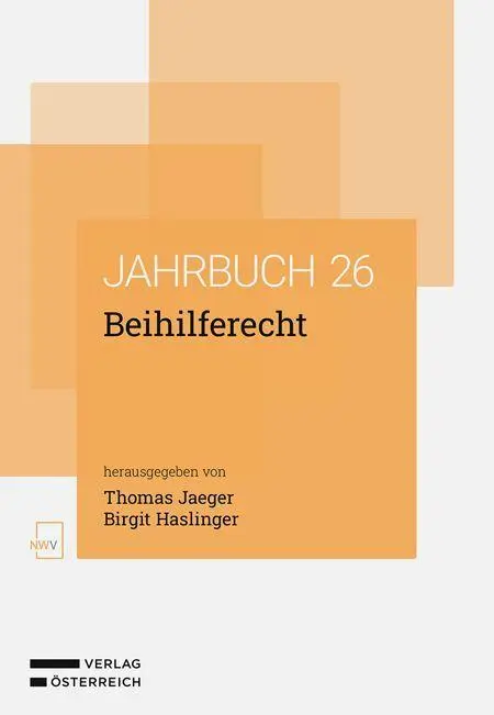 Cover: 9783708343259 | Beihilferecht | Jahrbuch 2026 | Thomas Jaeger (u. a.) | Taschenbuch