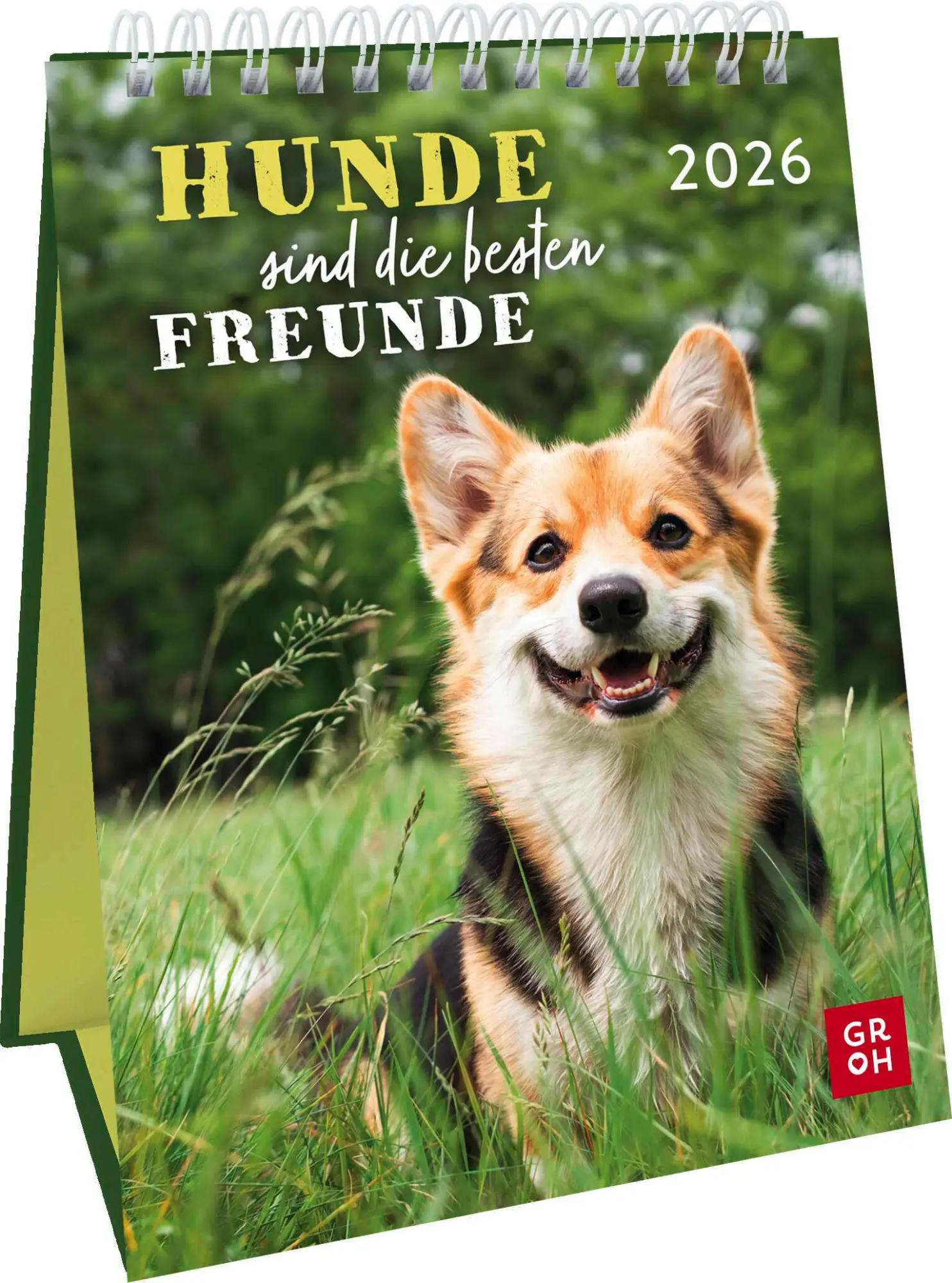 Cover: 4036442013359 | Wochenkalender 2026: Hunde sind die besten Freunde | Groh Verlag