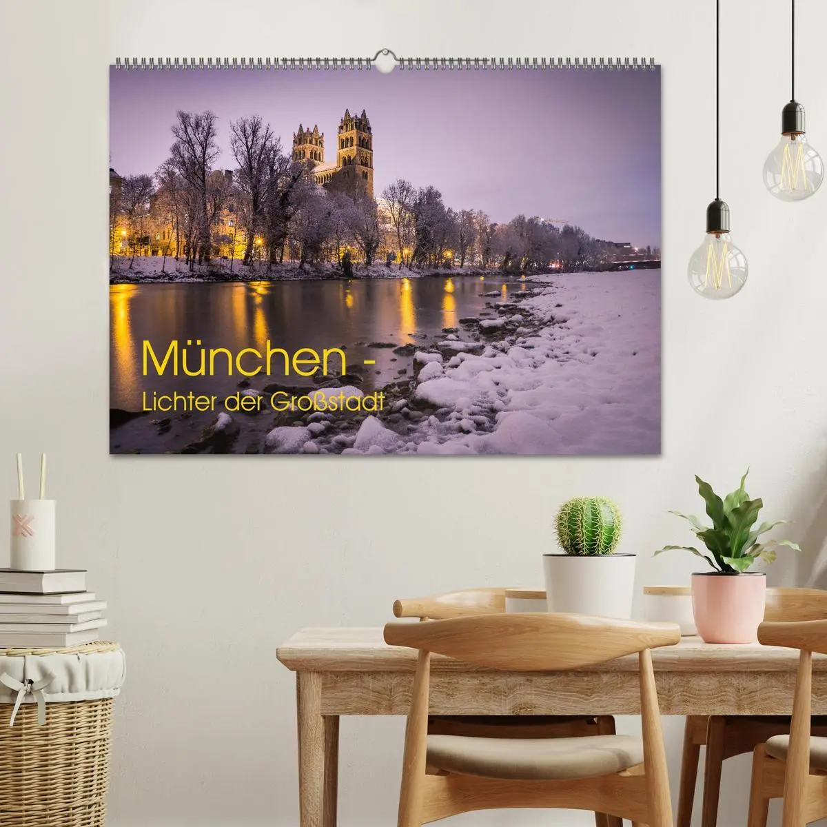 Bild: 9783457873359 | München - Lichter der Großstadt (Wandkalender 2026 DIN A2 quer),...